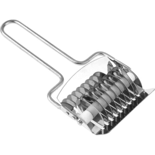 Stainless Steel Spaghett Noodle Maker Roller Docker Dough Cutter Kitchen Pastry Tool Vegetable Spicer Cutter Accessories