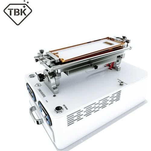 TBK New arrive 5 in 1 LCD Screen Separate Machine Frame Separating Glue Remover With UV Cring Lamp For iphone Samsung Huawei