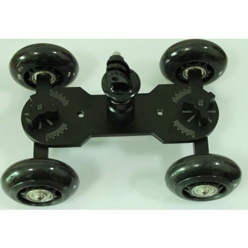 Table Top Dolly Kit Camera Truck with Mount adapter for GoPro HD Hero 2 3 camera