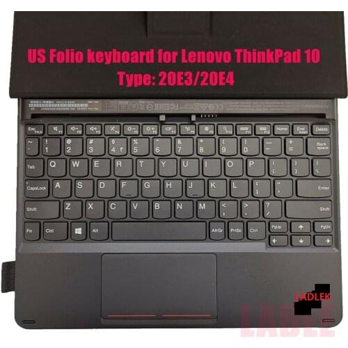 US Folio keyboard for Lenovo ThinkPad 10(Type 20E3/20E4) 03X9183/03X9176