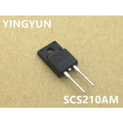 5pcs/lot SCS210AM SCS210A TO-220F-2 650V 10A