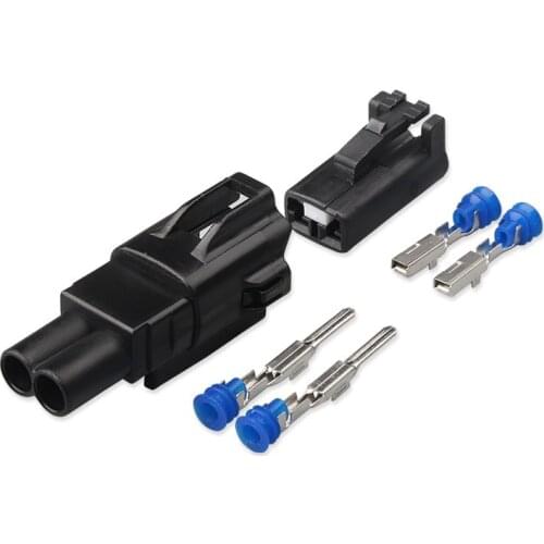 100 sets KET 2 pin male female electric wire connector ABS sensor plug for KIA MG651092-5 7282-7029-40 7283-7029-40