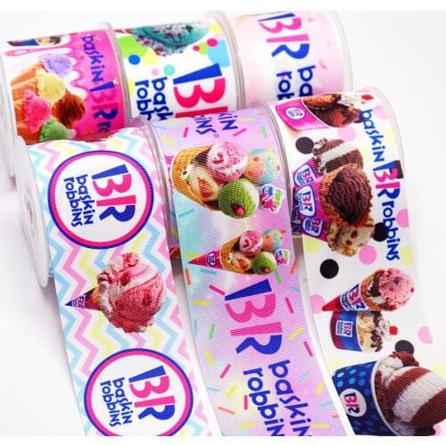 3 inch 75mm 38mm 25mm kimetsu no yaiba Characters Printed Grosgrain Ribbon 49584