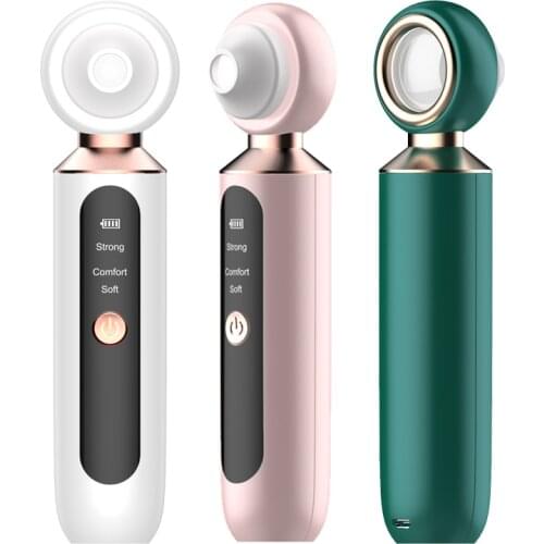 Blackhead Remover Vacuum Pore Cleaner Acne Remover Electric Heating Nose Face Deep Cleansing WIFI Microscope Camera