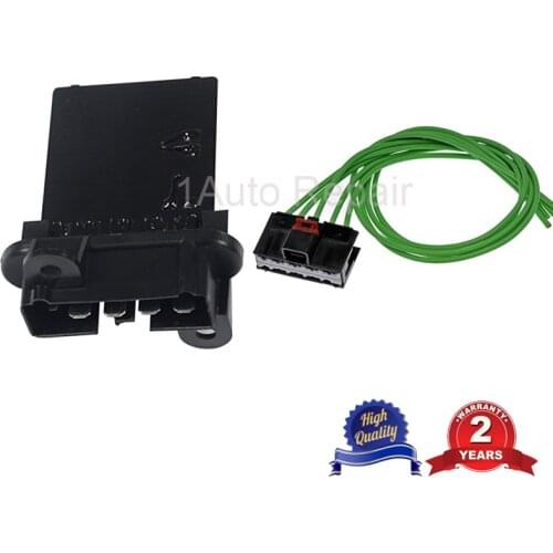 Heater Blower Motor Resistor and Wiring Harness Cable Pigtail for Jeep Cherokee Liberty Wrangler