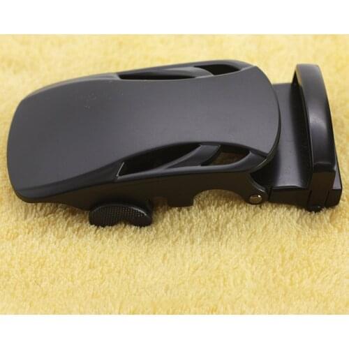 Mens Belt Buckle Male Metal Automatic Buckle Heads High Quality Black Suitable For The Width 3.6cm With Hollow Pattern
