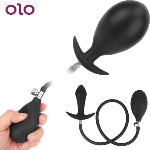 Sex Toys For Women Men Gay Vagina Anus Dilator Adult Games Inflatable Dildo Prostate Massager Anal Plug Butt Plugs