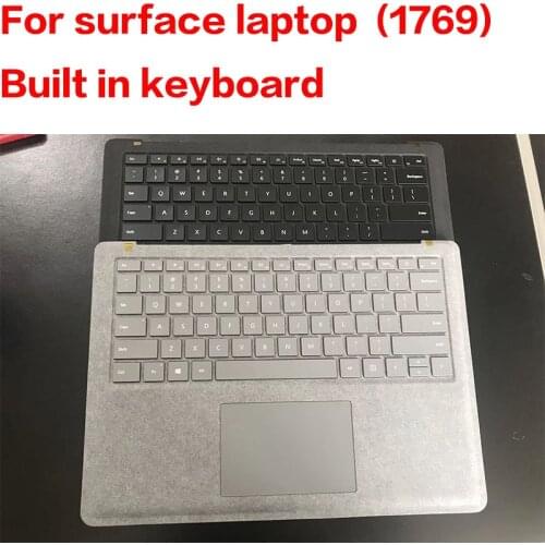 US Keyboard Topcase Backlight Trackpad Assembly For Microsoft Surface Laptop 1/2 1769/1782 keyboard panel complete