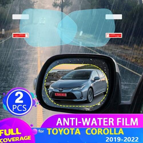 Car Rearview Mirror Film for Toyota Corolla E210 210 2019 2020 Full Cover Anti Fog Rainproof Sticker Accessories
