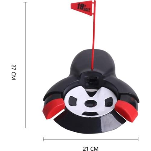 Durable Automatic Golf Putting Cup Ball Return Indoor Outdoor Putt Hole Machine Balls Returning Aid for Garden Yard Office Home