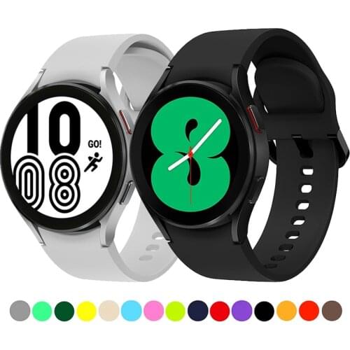 Strap For Samsung Galaxy Watch 4 classic 46mm 42mm smartwatch Silicone Ridge Sport Bracelet For Galaxy Watch 4 44mm 40mm band