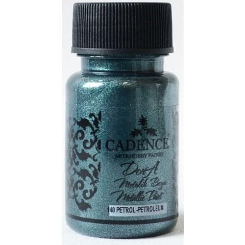 Cadence Dora Silvery Metallic Paint 140-Oil 50ml