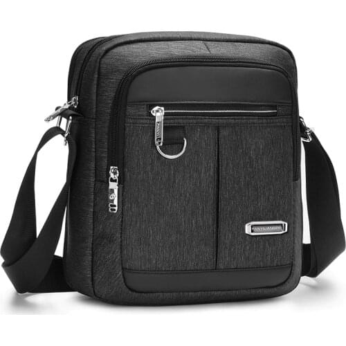 Brand Mens Bag High Quality Crossbody Bag Business Messenger Waterproof Oxford Shoulder Bag For Men