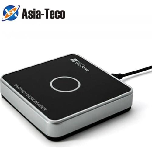 920mhz-925MHz USB Reader Writer UHF Ultrahigh Frequency RFID HID Desktop Card Reader Support ISO18000-6C Plug and Play