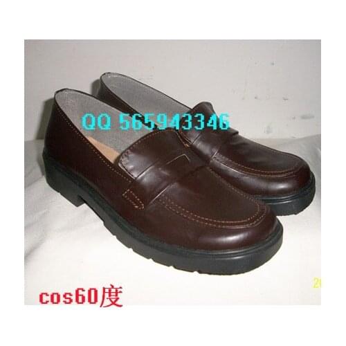 Japanese Uniform Flat Cosplay Male Shoes 2 Colors S008