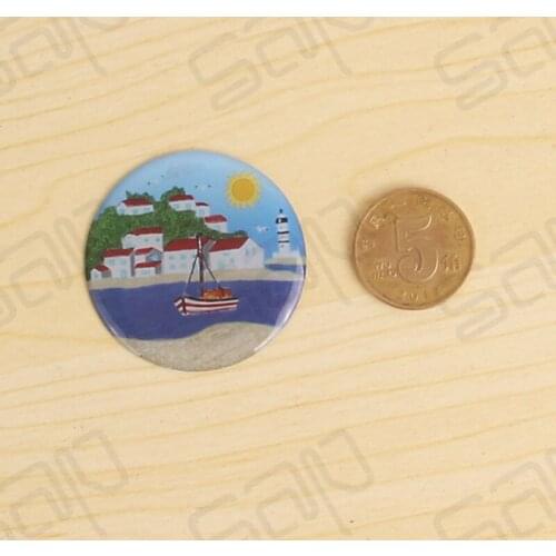 1000pcs Full Color Resin Dome Labels 3D stickers with Circle shape (SAP-CES006)