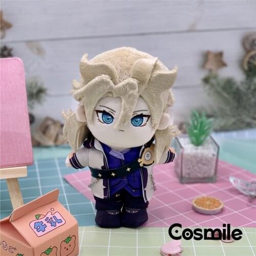Cosmile Genshin Impact Albedo Cute Soft Plush 20cm Doll Change Clothes Clothing Outfits Limited Toys Cosplay Suit C Presale Nov