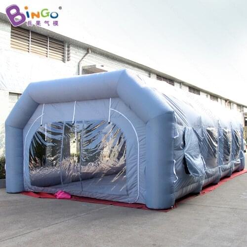 Giant 9X5X3 Meters Inflatable Auto Body Spray Booth / Inflated Paint Tent With Filter System - BG-T0119