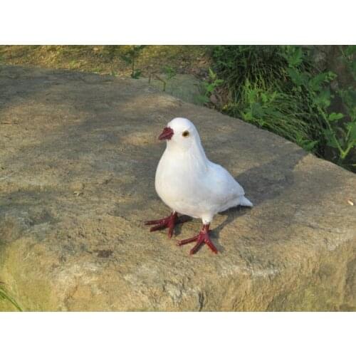 Simulation white dove model toy 22x18cm,polyethylene&feather peace bird,prop,home decoration,Xmas gift 1707