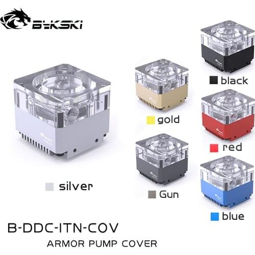 Bykski B-DDC-ITN Heatsink Kit with Acrylic Top for Laing DDC MCP355 Pump