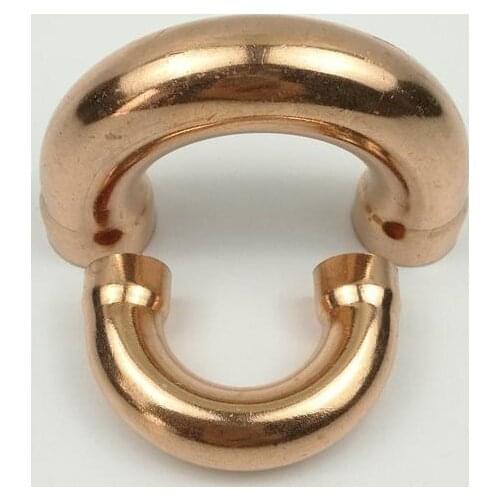 Copper 180 Elbow Plumbing Pipe Fitting Water Gas Oil Scoket Weld Coupler End Feed 180 Deg 16mm x1.2mm x48