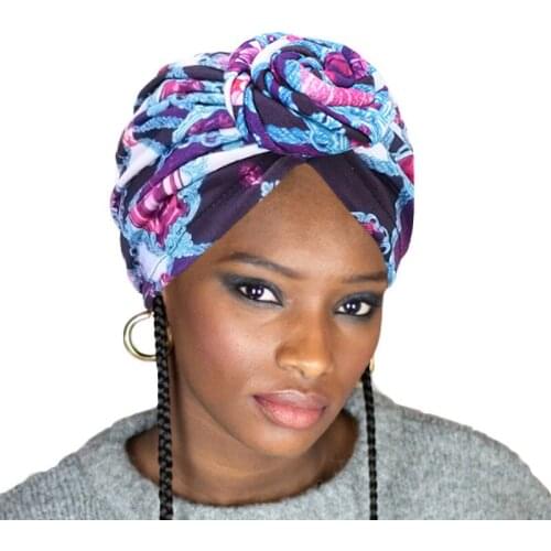 Multicolor Inner Caps for Hijab Bohemia print cotton Muslim Turban Bonnet Cover-up Wrap Head Hijabs Cap Africa Accessories