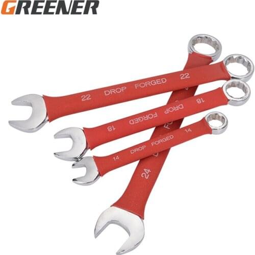 Greener 1pc 6-27mm Ratchet Combination Wrenches Set Hand Tools for Car Repair Dual-purpose open plum wrench A Set of Key