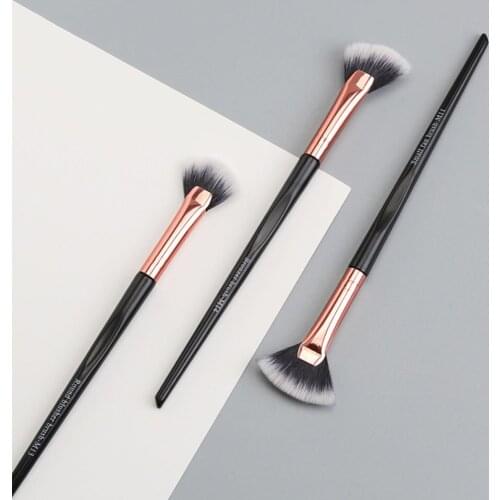 New Portable 3PCS/Set Hot Beauty Makeup Cosmetics Eye Shadow Eyeliner Brush Sponge Applicator Beauty Tools Kit
