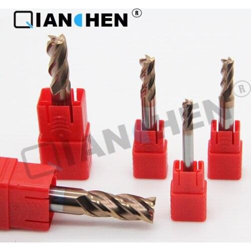 NEW 4 Flutes 10mm 12mm 100L HRC55 mills cutter carbide end mill CNC milling machine tool parts, high quality