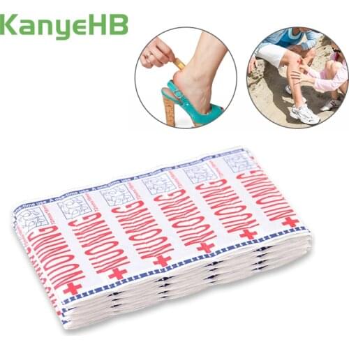 100pcs Band Aid Wound Dressings Sterile Hemostasis Stickers Waterproof First Aid Bandage Heel Cushion Adhesive Plaster H050