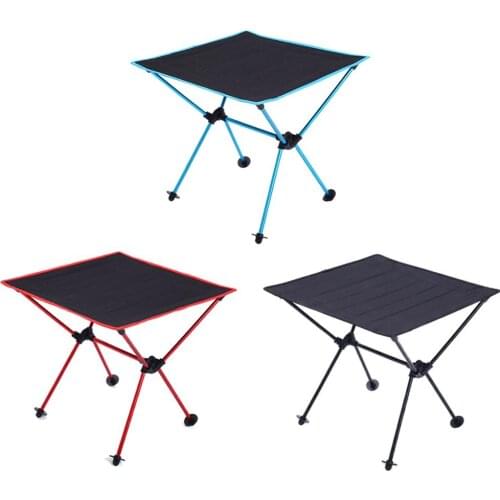 Outdoor Camping Portable Lightweight Folding Table Oxford Cloth Aviation Aluminum Alloy Picnic Barbecue Table