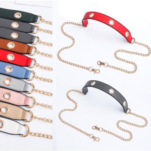 Women Bag Straps Handbag Crossbody Bag Chains Belt Shoulder Bag Strap Replacement Strap Accessory Bag Part Belt For Bags
