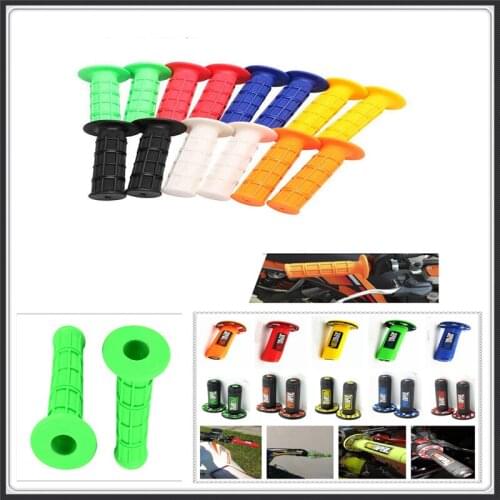 For SUZUKI 650 S DR250R DJEBEL 250XC KTM Duke 1290 SupeR Handle Grip motocross Motorcycle Rubber plastic Hand Grips