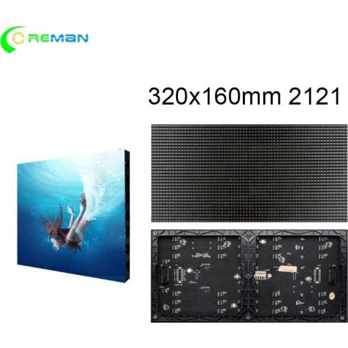 Lowest price P3 P4 P5 Indoor LED display Full Color LED Module 320*160mm size HUB75 1/16 Scan 2121 lamp