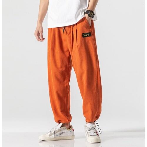 Spring Summer Loose Harem Pants Men Casual Streetwear Sweatpants Joggers For Male Hip Hop Pants Baggy Track Long Trousers