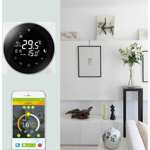 Smart Wifi Thermostat 3A Water Heating Thermostat ABS Programmable Temperature Controller Digital LCD NTC Sensor Thermostat Home