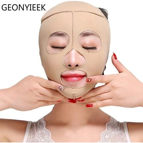 Thin face Tools Health Care Massage Full Face Lift Mask Slimming Facial Massage Bandage S/M/L/XL Lift-up Chin V Face Shaper