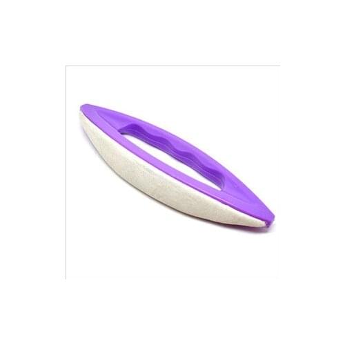 Top Nail Purple Sheepskin brush Nail Art Sanding Polishing Files Buffer Diy Tools For Nails