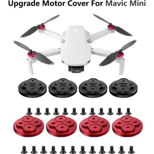 Upgraded Motor Covers Scratch-proof Propellers Protective Aluminum Alloy Motor Cover for DJI Mavic Mini Drone Accessories