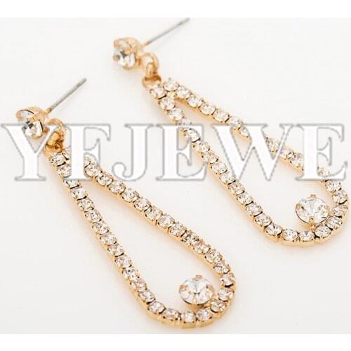 YFJEWE Sterling Women Long Drop Earrings Jewelry Classic Style Party Fashion Earrings Jewelry for Wholesale E303