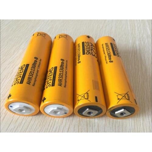 2pcs Manufacture for USA A123 AHR32113 Lifepo4 Battery 3.2V 4.4AH 35C rechargeable Lithium iron phosphate power Batteries