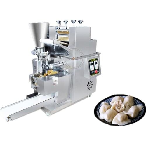 Automatic Dumpling Making Forming Machine Gyoza Momo Samosa Empanada Folding Machine Wonton Wrapper Skin Maker