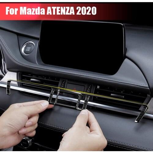 For Mazda ATENZA 2020 Central Control Air Outlet Frame Decoration Sequin Interior Decoration Modification Car Accessories