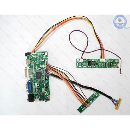 E-qstore:Turn Repurpose M240HW01 V.B VB Screen Panel Display to Monitor -Lvds Controller Driver Board Kit HDMI-compatible VGA