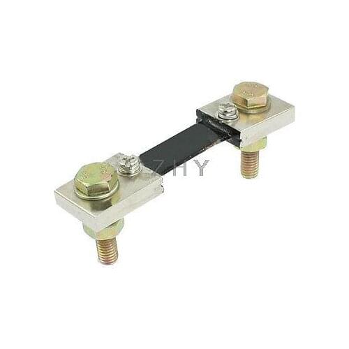 FL-2 Type Ammeter Current Divider Resistor Shunt DC 100A 75mV