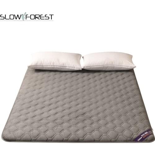 Slow Forest Mattress King Size Crystal Velvet Sleeping Mat Bedroom Furniture 5-6cm