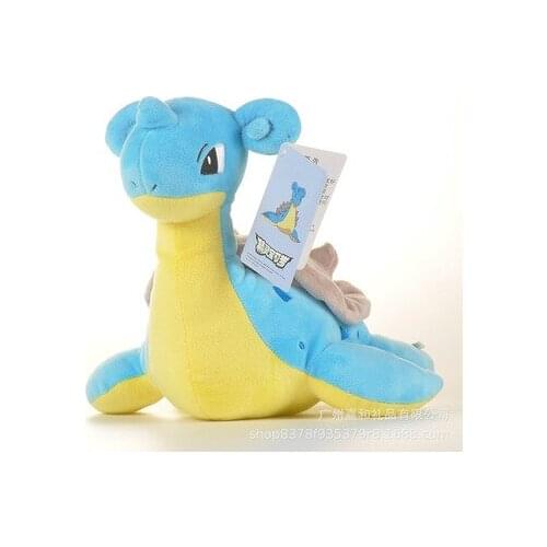Original Anime Games Pokemon Characters Lapras Plush Toy 21CM Stuffed Toys A Birthday Present For Fhildren