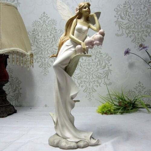 The beauty of living room, girl, resin crafts, decoration, wedding gifts, Home Furnishing statue, angel, fairy ornament