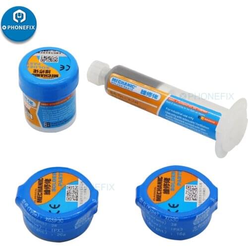 MECHANIC Solder Paste XG-30 XG-40 XG-50 Flux Cream Sn63/Pb67 Medium Temperature Soldering Paste Flux Mobile Phone PCB Repair