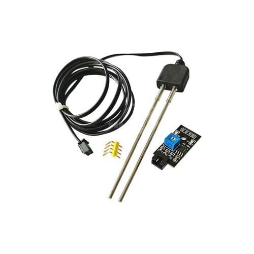 Soil moisture module, soil moisture detection, moisture detection, corrosion-resistant probe sensor DC3.3v-12V